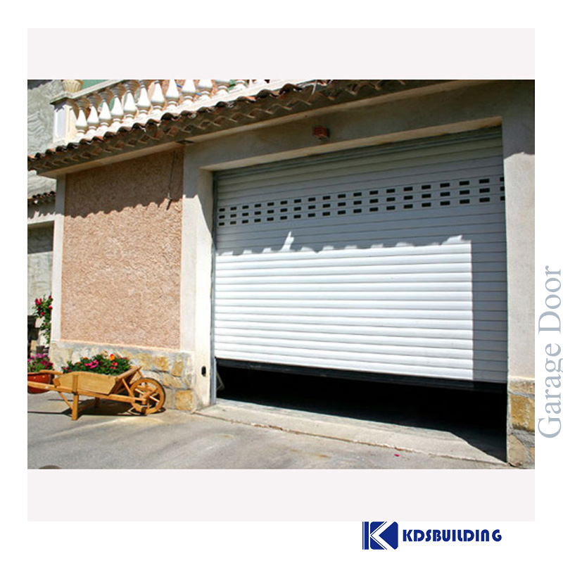 Exterior aluminum soundproof garage doors