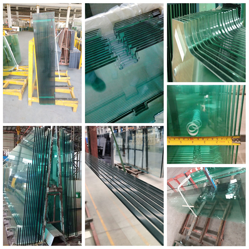 Tempered clear building float glass