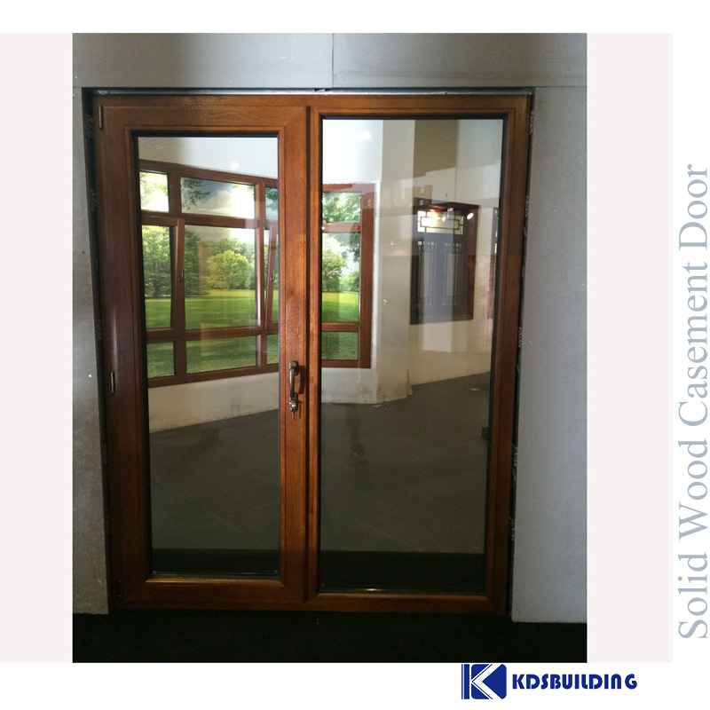 Modern design wood entrance doors