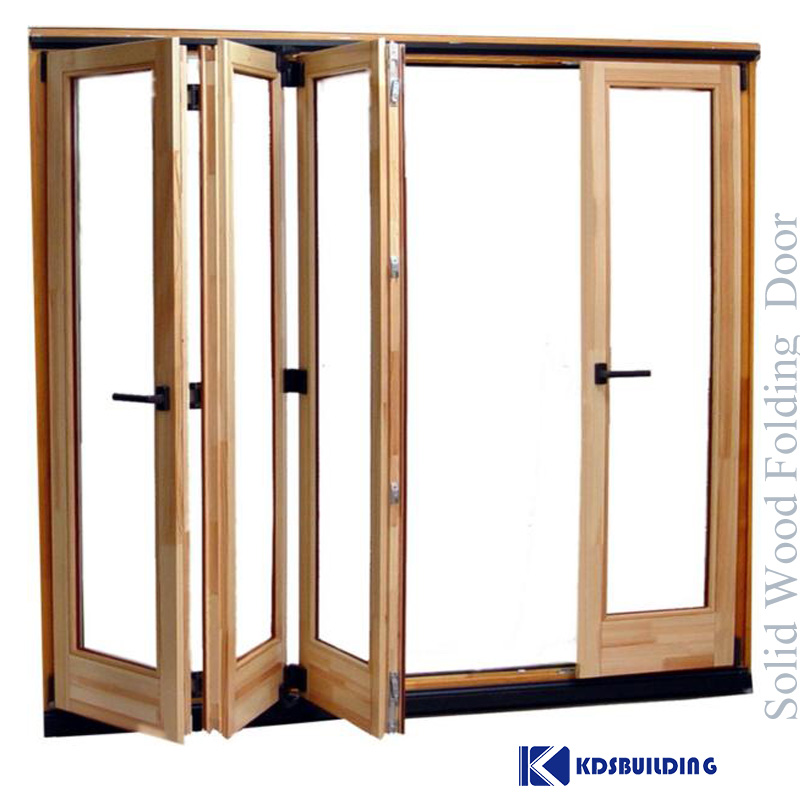 High quality fashion design solid wood doors with glass