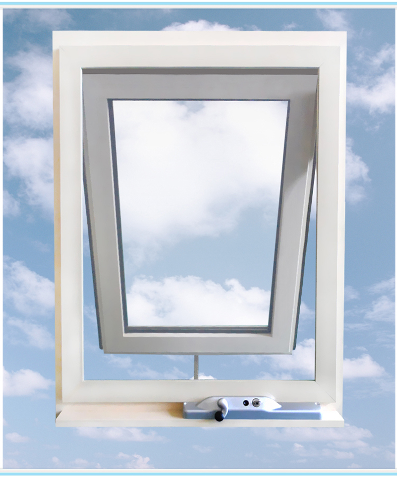 White cheap home aluminium awning window