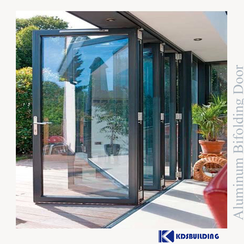 Oversize solid glass waterproof exterior door