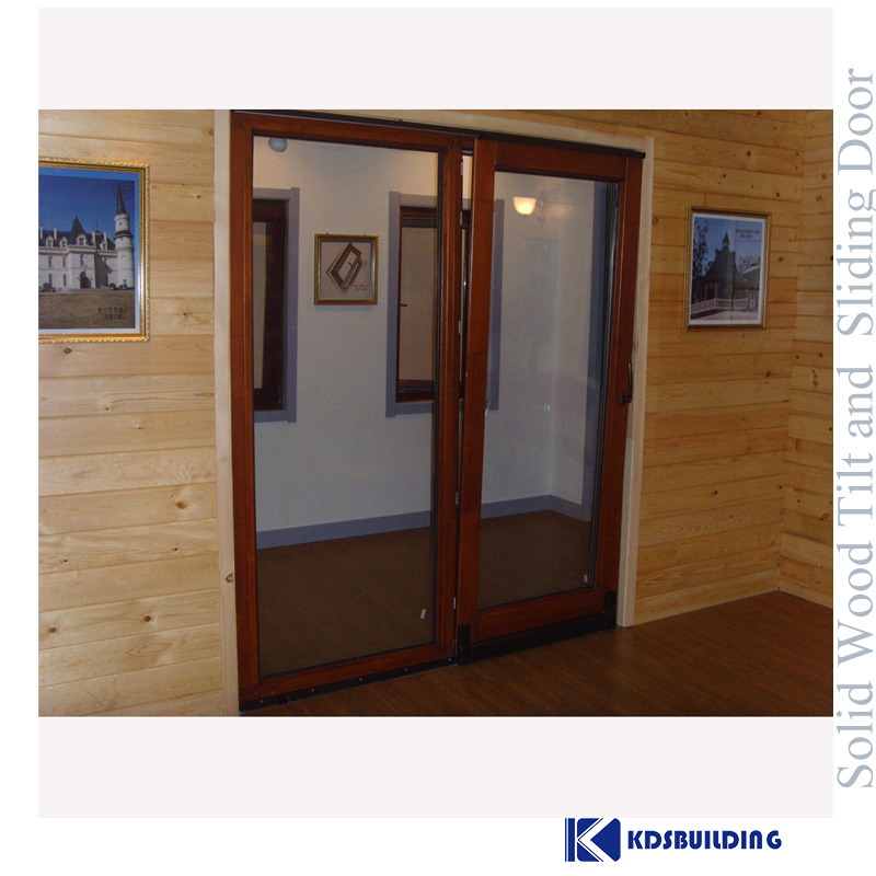 High quality solid wood tilt and sliding door