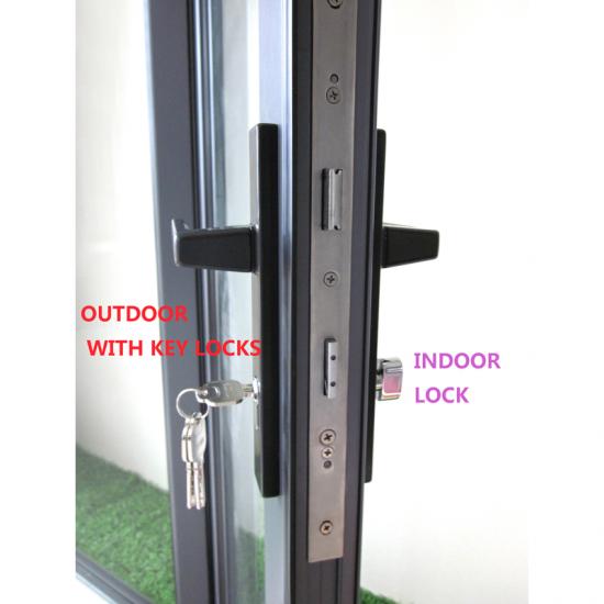 aluminum main door